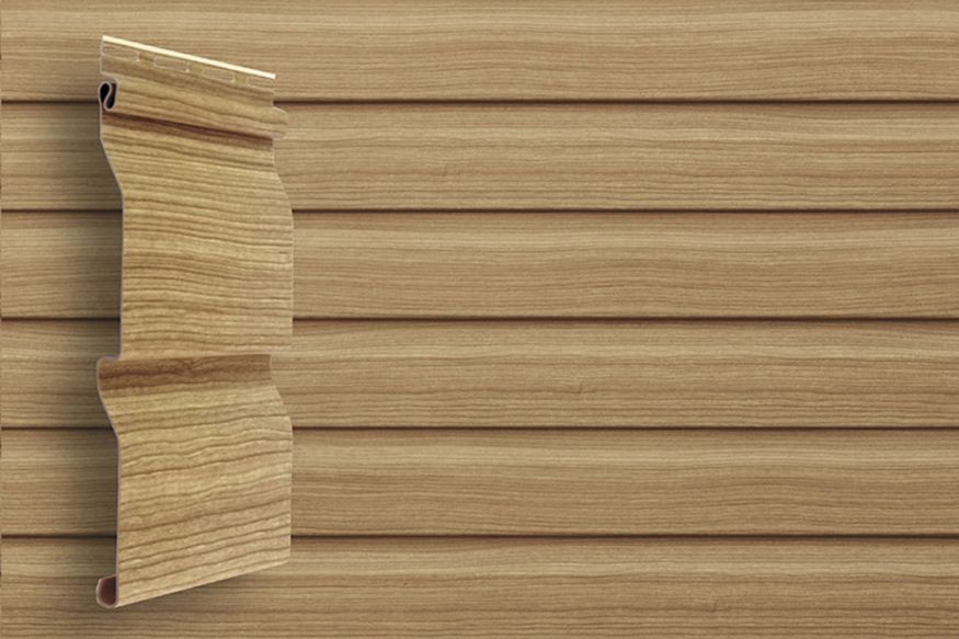 Сайдинг Grand Line, Корабельная доска Tundra, цвет Клен. купить в Омске