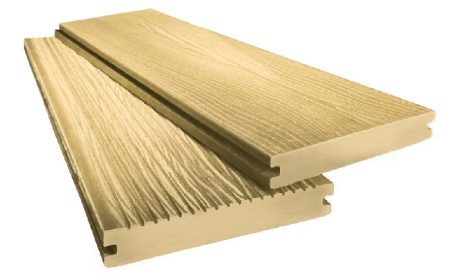 Террасная доска ДПК 3D МАССИВ АЙ-ТЕХПЛАСТ золотистая купить в Омске