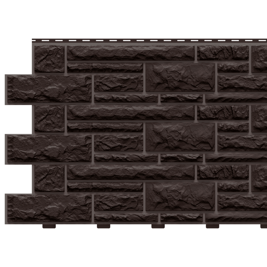 Фасадные панели Доломит, Брусчатка Доломит, Корица 2000 мм купить в Омске