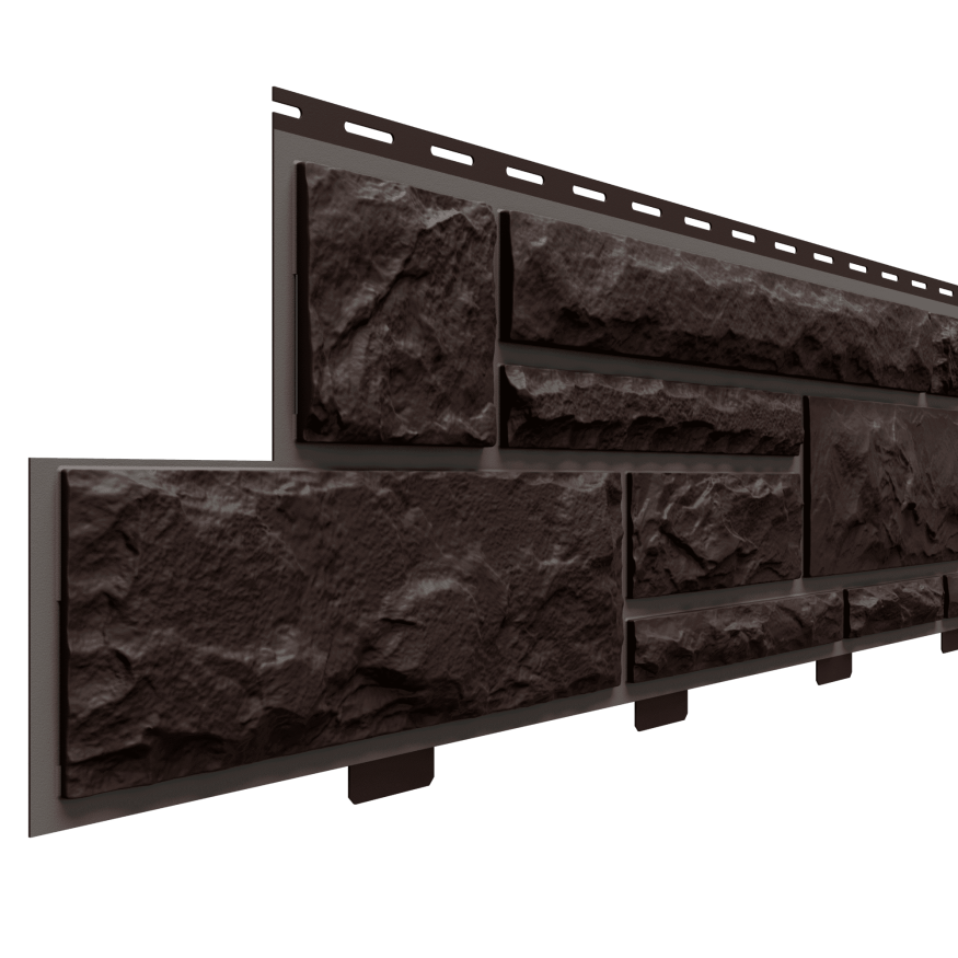 Фасадные панели Доломит, Брусчатка Доломит, Корица 2000 мм купить в Омске