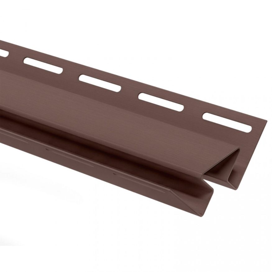 Угол внутренний коричневого цвета для сайдинга купить в Омске