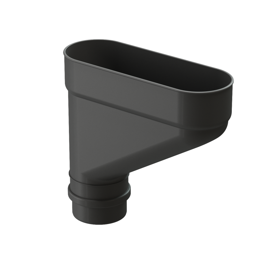 Коллектор для водостока Docke Lux, Графит купить в Омске