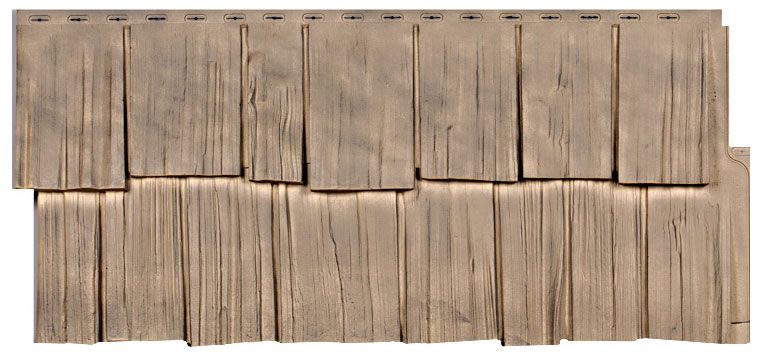 Фасадная панель T-Сайдинг, Щепа Дуб Урал купить в Омске