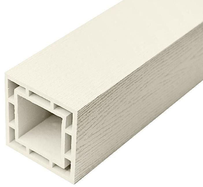 Столб FAYNAG ДПК WOOD цвет слоновая кость купить в Омске