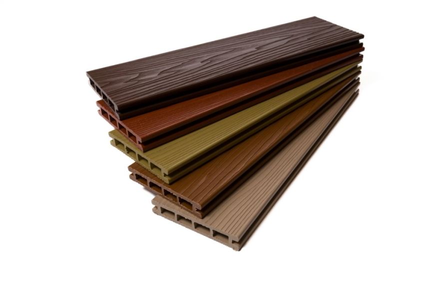 Террасная доска Экодекинг Титан 3D, Дерево купить в Омске