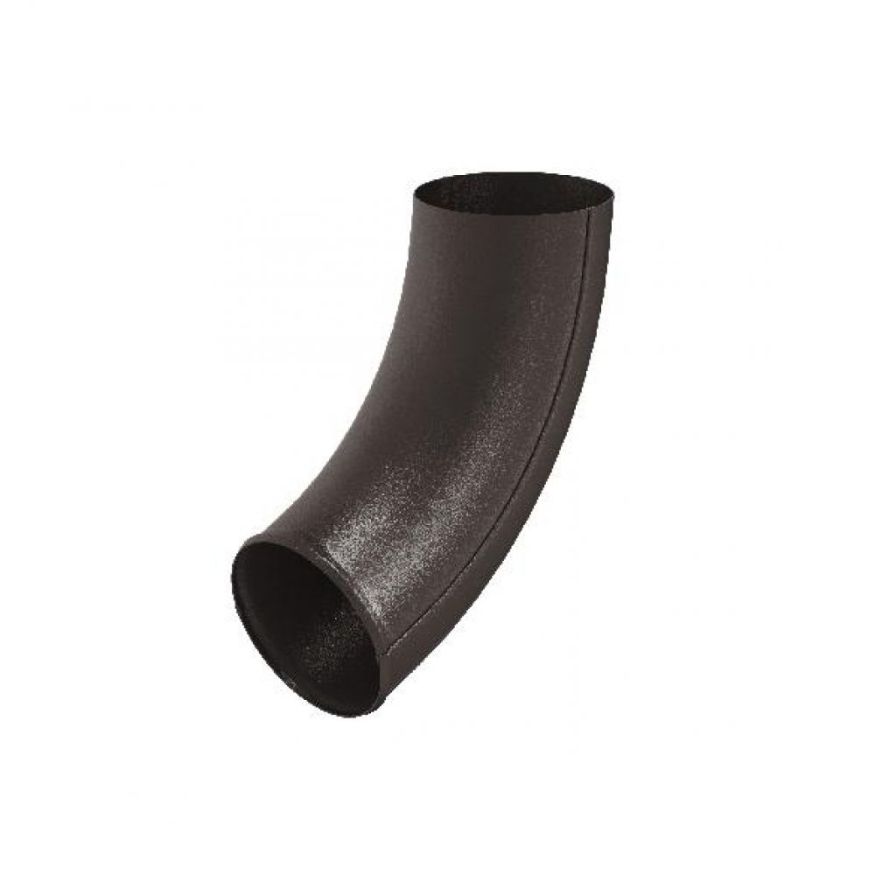 Колено сливное Aquasystem RR 32, тёмно-коричневое матовое, 125/90 купить в Омске