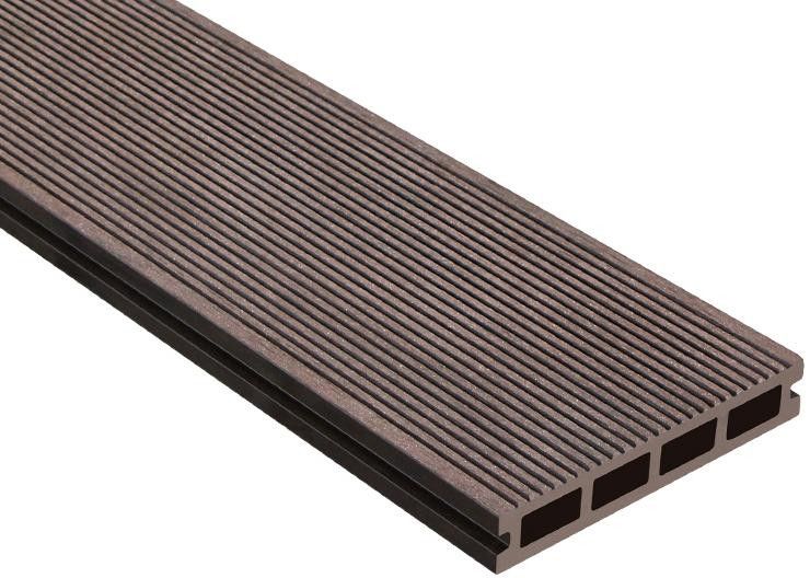 Террасная доска ДПК Outdoor 3D NEVADA/Коричневый вельветовый микс купить в Омске