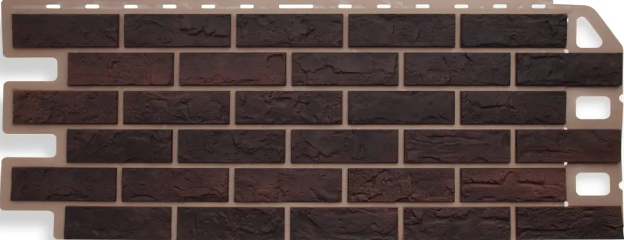Фасадная панель Альта-профиль Кирпич Жжёный купить в Омске
