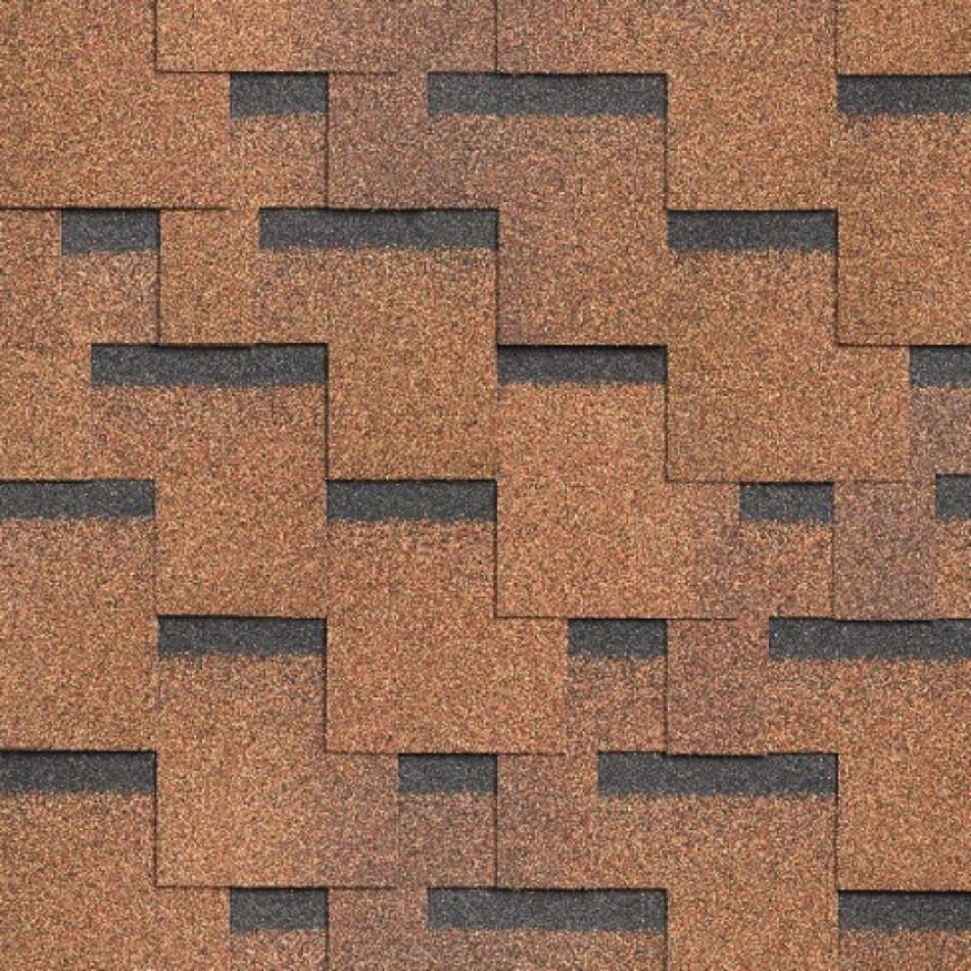 Гибкая черепица Shinglas, Ультра, Фокстрот, Миндаль купить в Омске