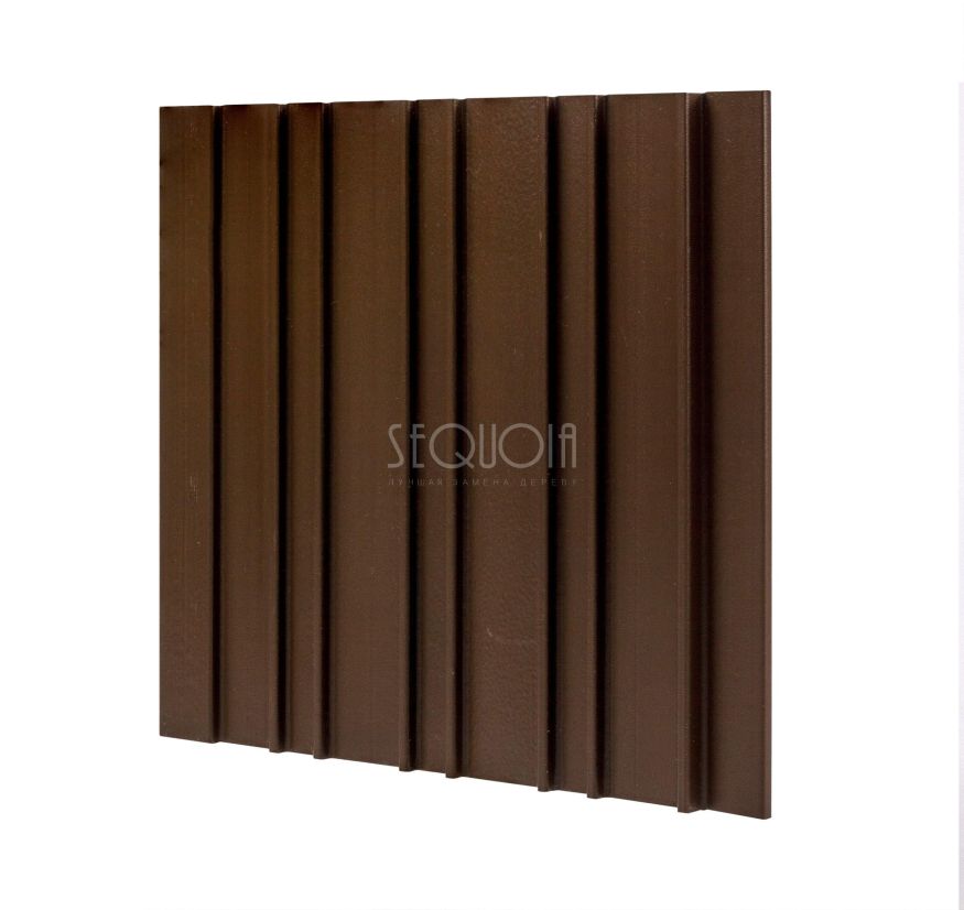Доска фасадная SEQUOIA co-extrusion Коричневая купить в Омске