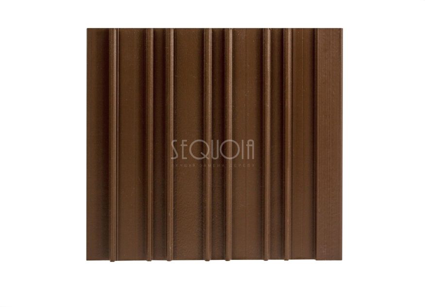 Доска фасадная SEQUOIA co-extrusion Коричневая купить в Омске