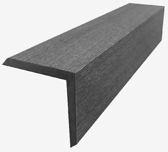 Уголок ДПК 50×50 Графит купить в Омске