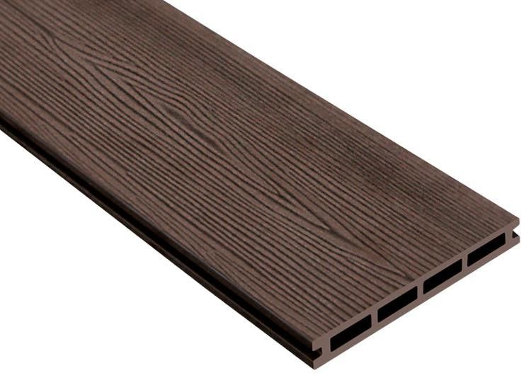 Террасная доска ДПК Outdoor 3D STORM/Вельвет коричневый микс купить в Омске