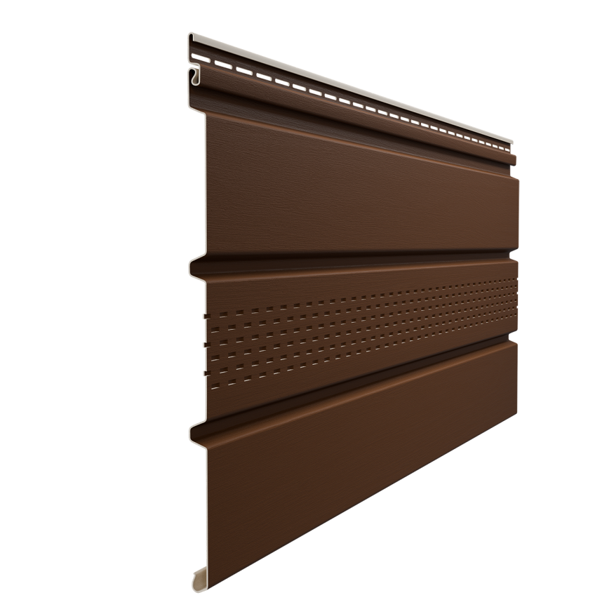 Софит Docke T4 с центральной перфорацией, Каштан купить в Омске