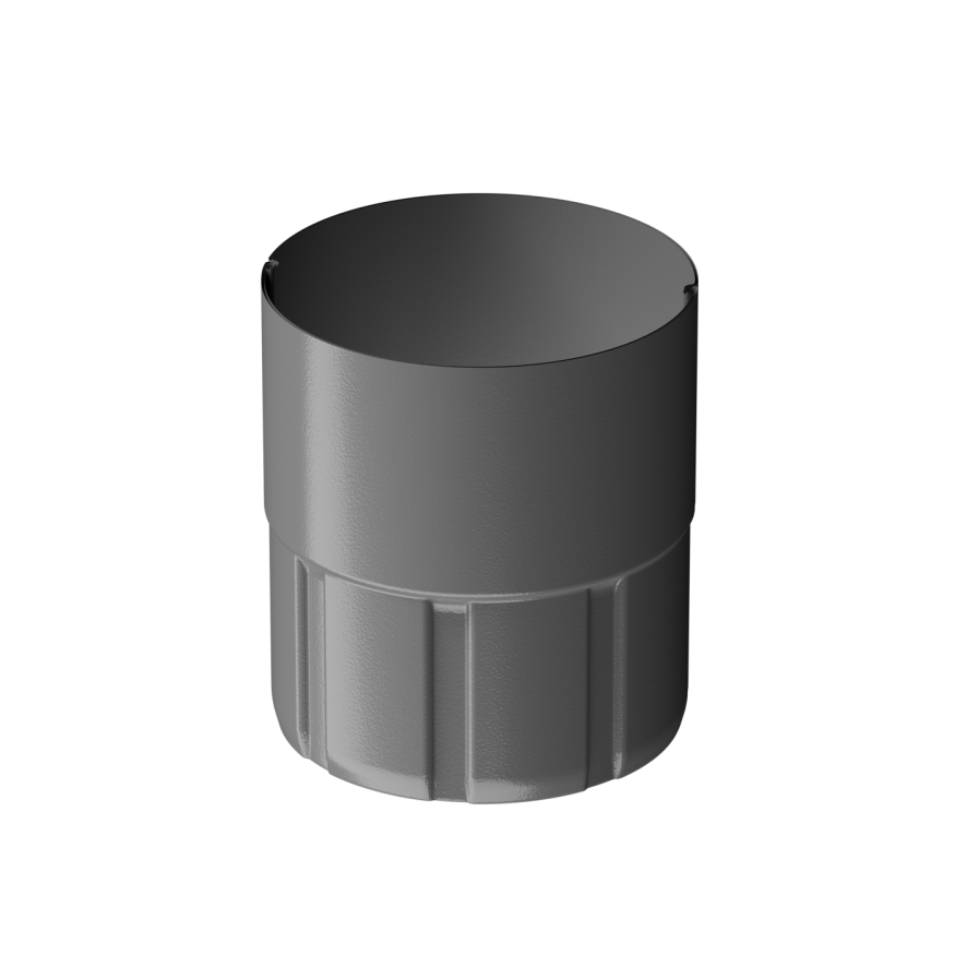 Соединительная муфта для водостока Docke Stal Premium, Графитовая купить в Омске