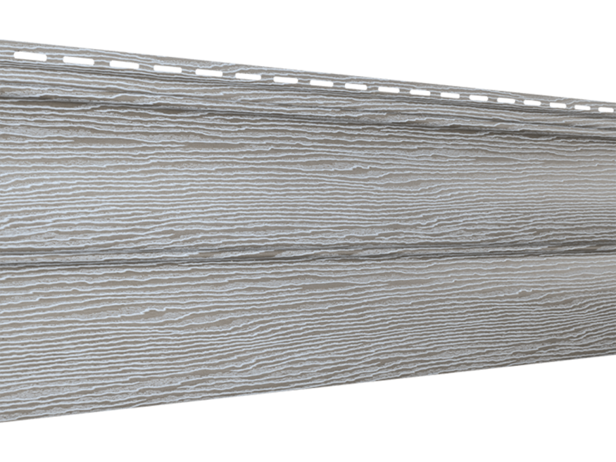 Виниловый сайдинг Ю-пласт TimberBlock Дуб, Серебристый купить в Омске