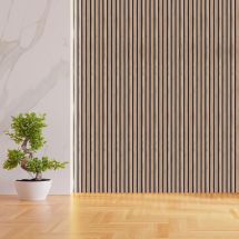 Стеновая панель 3D FineBer Золотой бук