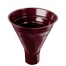 Водосборная воронка Grand Line, цвет Вишневый (RAL 3005)