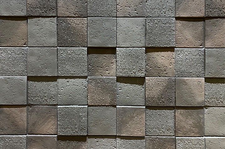 Фиброцементные панели КАНЬОН 3D мозаика - 45 купить в Омске