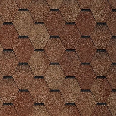 Гибкая черепица Tegola VENETO terracotta 206 купить в Омске