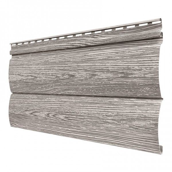 Виниловый сайдинг Tecos Lux Двойной оцилиндрованный брус, Алтайская берёза купить в Омске