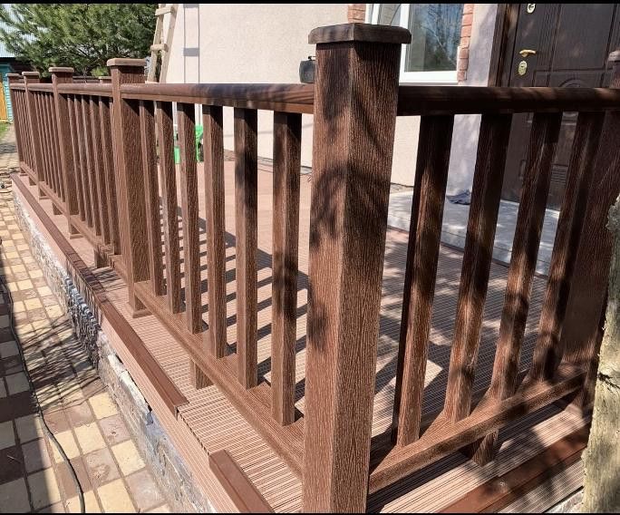 Перила FAYNAG ДПК WOOD Кварц купить в Омске