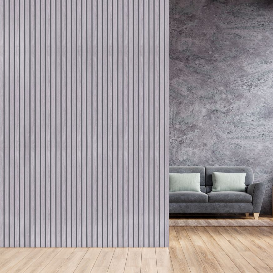 Стеновая панель 3D FineBer Беленый дуб купить в Омске