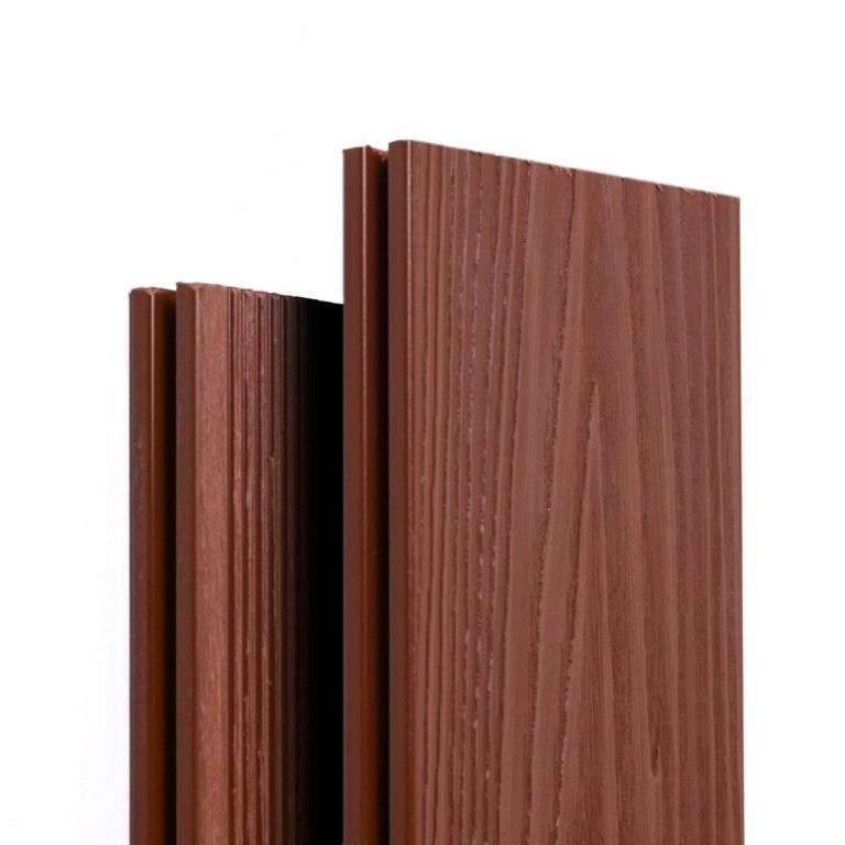 Террасная доска Экодекинг Титан 3D, Терракот купить в Омске