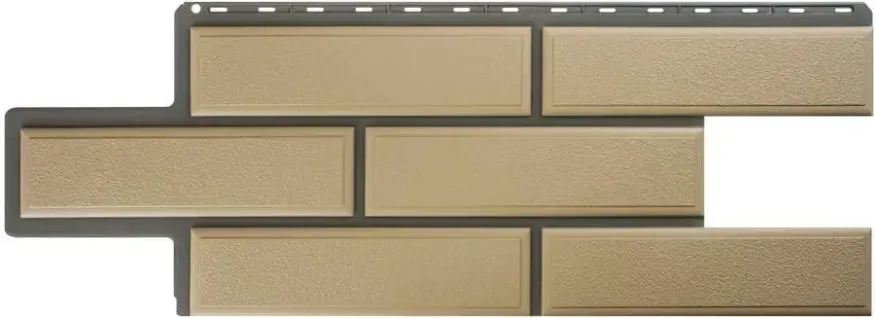 Фасадная панель Альта-Профиль Венецианский камень Слоновая кость купить в Омске