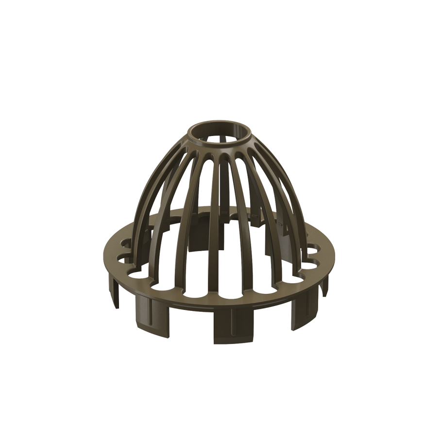 Сетка для защиты водостока Docke Premium, цвет Каштан купить в Омске