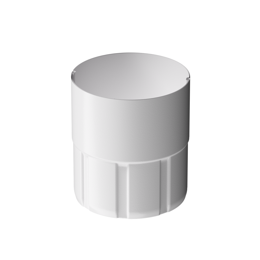 Соединительная муфта для водостока Docke Stal Premium, Пломбир. купить в Омске