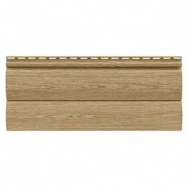 Виниловый сайдинг Tecos Lux Двойной оцилиндрованный брус, Ангарская сосна купить в Омске