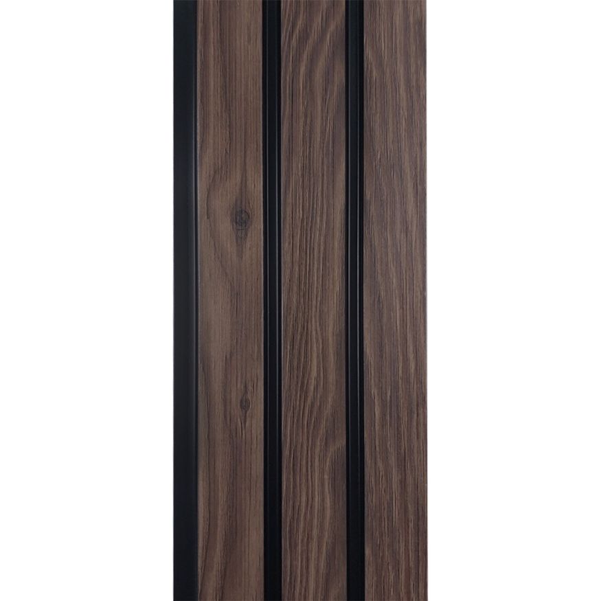 Стеновая панель 3D FineBer Темный орех купить в Омске