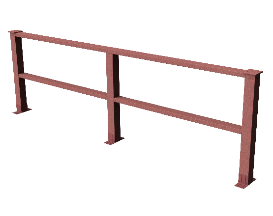 Декоративное ограждение ДПК GRINDERDECO Ковбойская изгородь из мербау купить в Омске