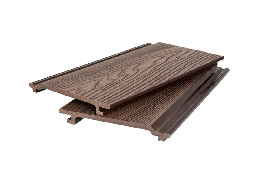 Фасадная доска из ДПК 3D WOOD Светло-коричневый купить в Омске