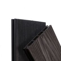 Террасная доска Экодекинг Титан 3D, Антрацит