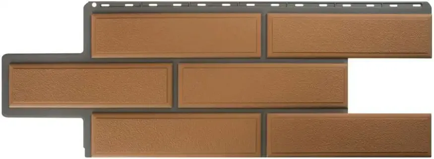 Фасадная панель Альта-Профиль Венецианский камень Персиковый купить в Омске