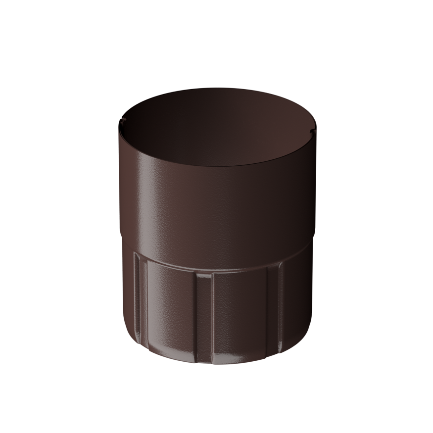 Соединительная муфта для водостока Docke Stal Premium, Цвет: Шоколад купить в Омске
