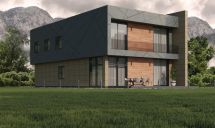 Фиброцементные панели Roofas COLOR Line Зеленый