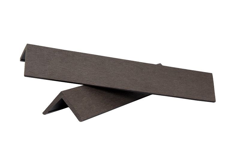 Уголок ДПК финишный шлифованный SINGARAJA тёмно-коричневого цвета. купить в Омске