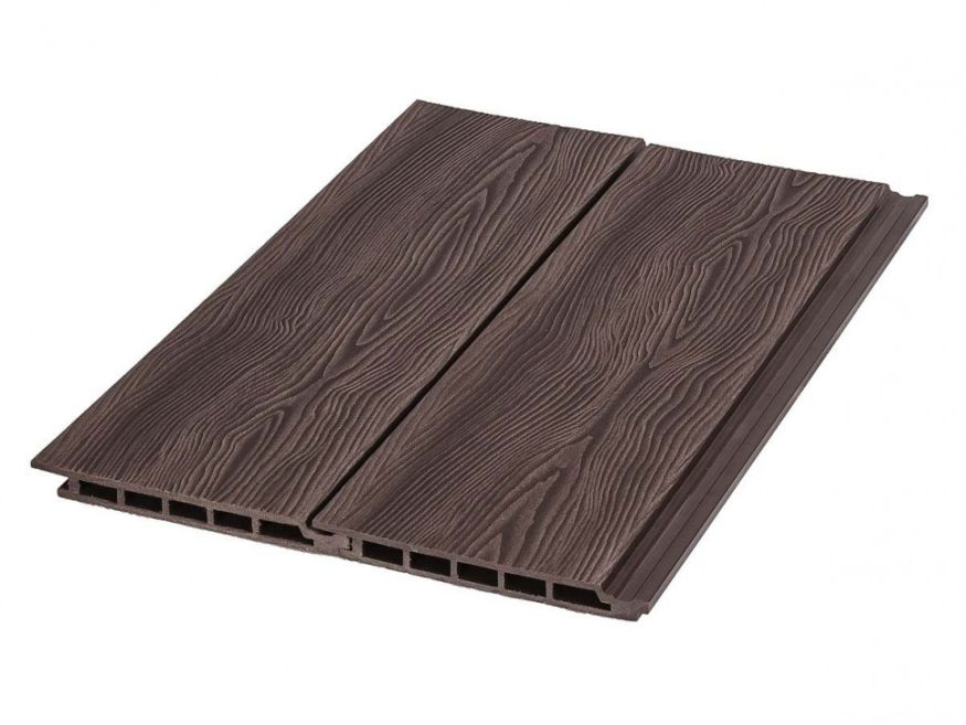 Фасадная доска ДПК Nature 3D Венге купить в Омске