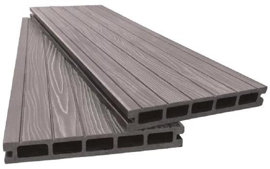 Террасная доска ДПК 3D AYTECHPLAS 160х22 графитовая купить в Омске
