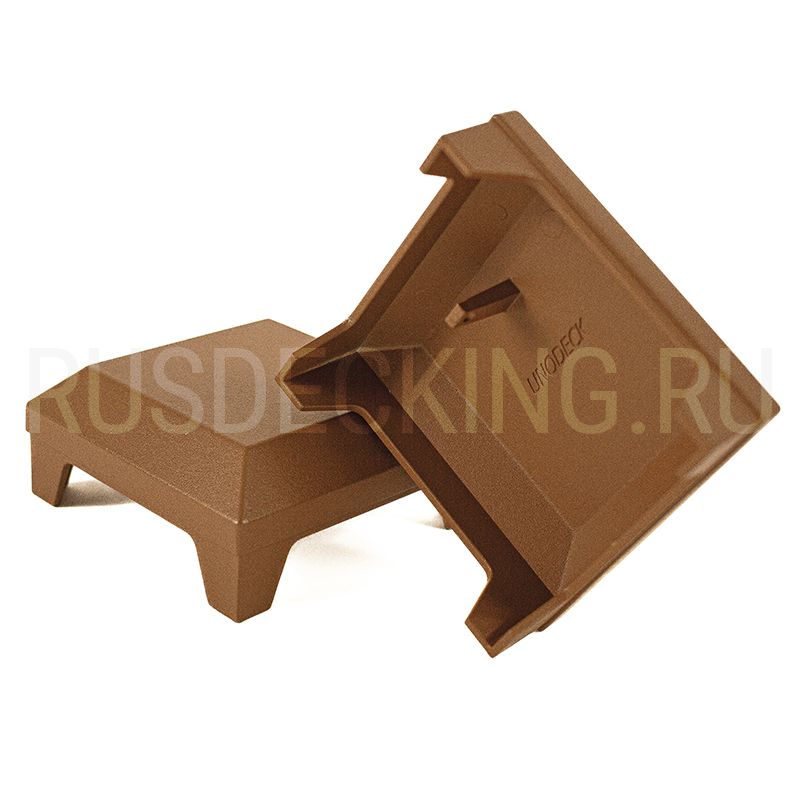 Крышка столба ограждения RusDecking Unodeck Орех купить в Омске