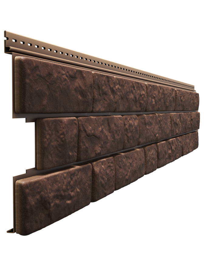 Виниловый сайдинг Docke, Bergart, Кедровый орех купить в Омске