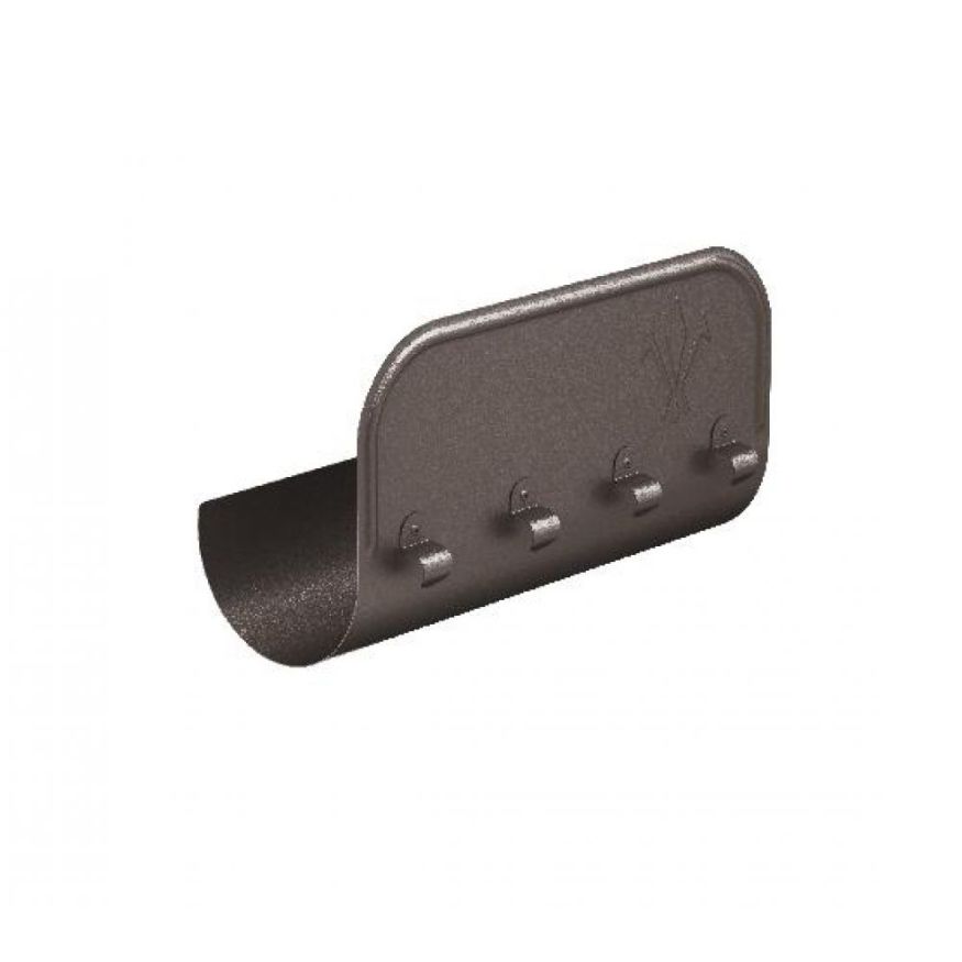 Ограничитель перелива прямой Aquasystem RR 32, тёмно-коричневый матовый, 150/100. купить в Омске