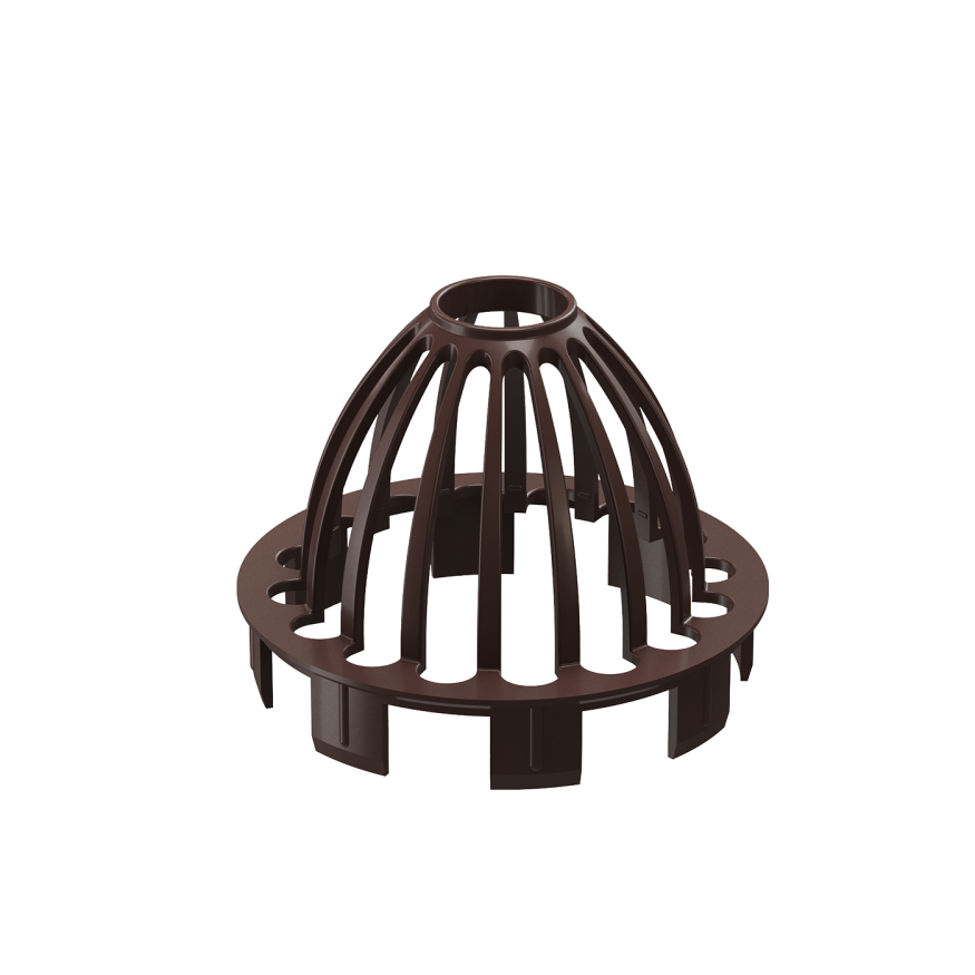 Защитная сетка для водостока Docke Premium, цвет Шоколадный. купить в Омске