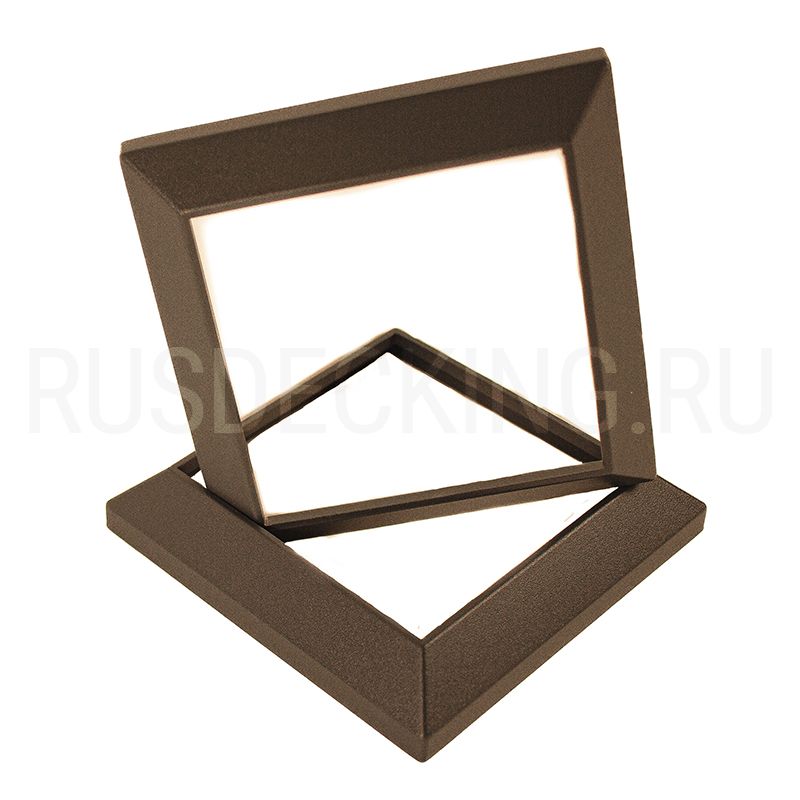 Рамка столба ограждения RusDecking Unodeck Венге купить в Омске