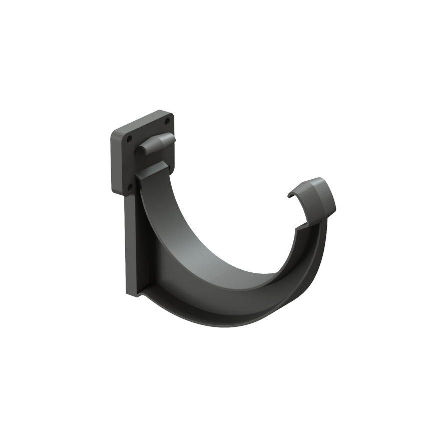 Кронштейн для желоба Docke Lux, Графит купить в Омске