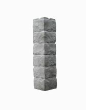 Угол наружный Fineber, Скол 3D, Светло-серый оттенок