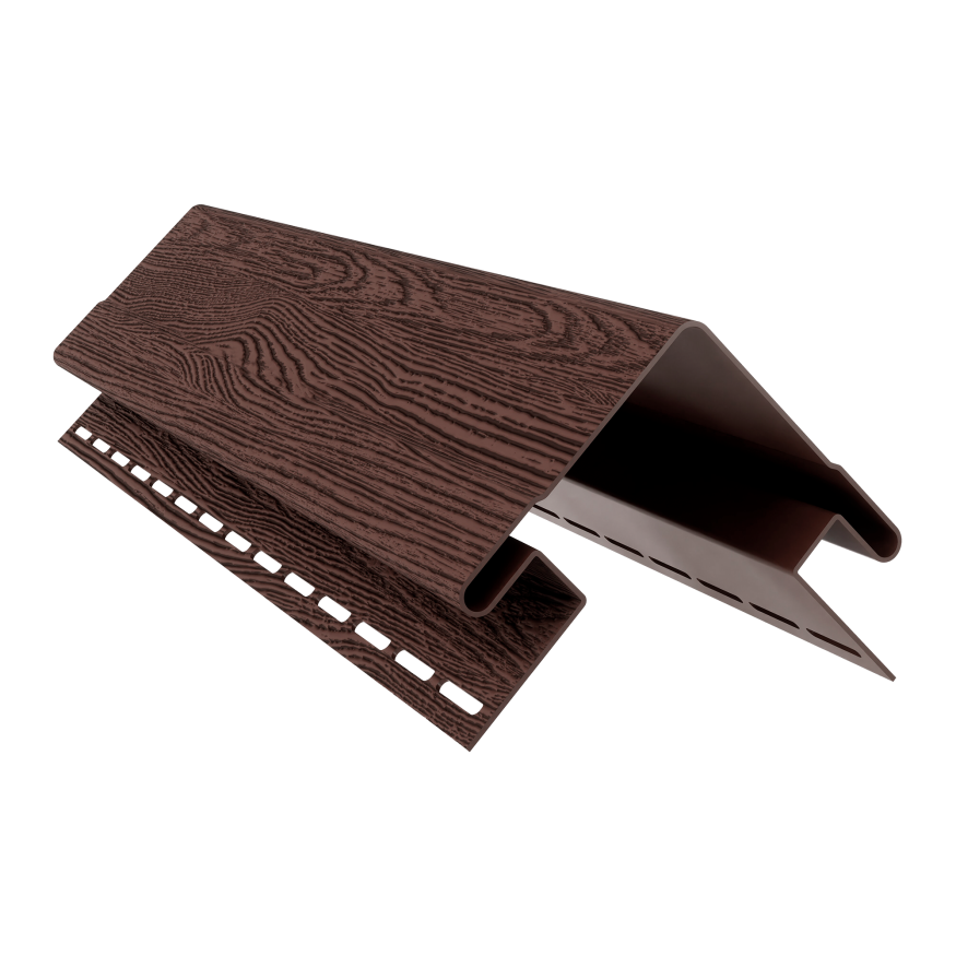 Угол наружный Технониколь Фактур, Орех купить в Омске